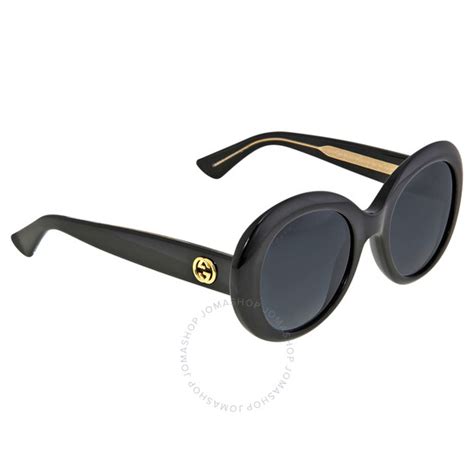 gucci gg 3815 s|Gucci Black Crystal Round Frame Ladies Sunglasses GG3815/S .